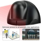 Universal Wired Microwave Motion Sensor Detector, 12-24V Automatic Door 24.125Ghz Microwave Motion Sensor Autodoor Sensors, Monitor and Outdoor Indoor Property