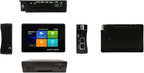 EVERSECU 5 in 1 CCTV Tester Support Up to 4K IP Camera & 720P/1080P/3mp/4mp/5 Megapixel AHD, TVI, CVI & CVBS Analog Camera, 4" Touch Screen Security Video Monitor, POE Out, IP Scan, UTP Cable Test