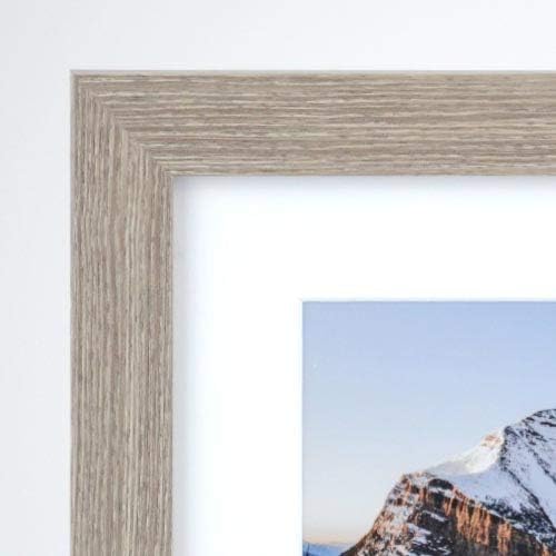 Frame It Easy 33 x 6 Rustic Gray Wood Frame (Derby)