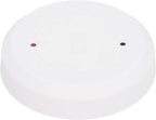 Wired Glass Break Detector Door Window Glass Break Detector Round Break in Sensor Tamper Alarm Ceiling or Wall Mount