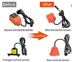 PQWT L50 Underground Water Leak Detectors for Home Wall Water Pipe Detector Machine Multi Sensor Acoustic Pipeline Leakage Detection Kit Noise Reduction Headphone Smart Touchscreen Carry Case