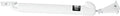 Touch 'n Hold Smooth Door Closer - Single Kit (White) - Standard-Duty Door Closer with Touch-Button Hold Open Feature & Smooth Closing Motion – for (Medium & Lightweight) Storm, Screen Doors.