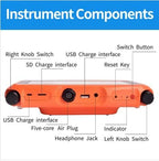 PQWT L50 Underground Water Leak Detectors for Home Wall Water Pipe Detector Machine Multi Sensor Acoustic Pipeline Leakage Detection Kit Noise Reduction Headphone Smart Touchscreen Carry Case