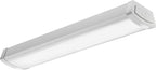 Lithonia Lighting 4 Foot LED Light Fixture, Low-Profile LED Wraparound Flush Mount Ceiling Light, 4000K Cool White, MVOLT, 48-Inch (FMLWL 48 840 ZT MVOLT)