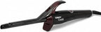 TAIFF Curves Professional Black Titanium Curling Iron – High-Performance Hair Curler & Rizadora para Cabello with Dual Voltage | Fixed Temperature 410°F | 1/2”