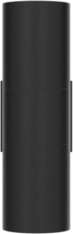 wowlite Outdoor Wall Light, Exterior Lighting, Matte Black Waterproof Wall Mount Cylinder Design, Up Down Light Fixture for Porch, Backyard and Patio, 1 Pack