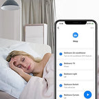 Broadlink RM4 pro IR RF 433/315MHz (No encryption, Fixed Code) WiFi Universal Remote Smart Home Automation Compatible with Alexa and Google Home