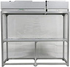 BEILOCKERY 110V Vertical Laminar Dust Free Workshop with HEPA Filter, 70.86"×23.62" Aluminum Air Flow Clean Bench, for Phone Repair Workshop, Laboratory Use
