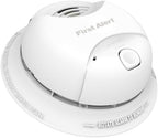 First Alert 0827B Ionization Smoke Alarm with 10-Year Sealed Tamper-Proof Battery , White , Pack of 1