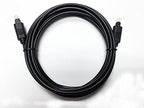 OMNIHIL 10 Feet Long Digital Optical Cable Compatible with Samsung HW-C450 2.1ch Soundbar