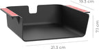 HumanCentric Under Desk Storage Shelf, Drawer Organizer for Office, Workstations, Tables, Sit Stand Desks, Gaming Setups, Mountable Storage Tray, Cable Management, Screw or Stick On with VHB Tape