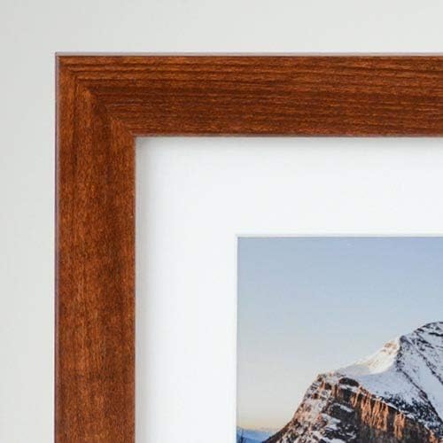 Frame It Easy 33 x 25 Russet Wood Frame (Derby)