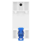 Electric Power Meter, Kilowatt Meter, Digital Energy Meter, Voltage Testers 5-32A 110-130V 60Hz LCD Backlight Single Phase Energy KWh Meter DIN Rail Mounting