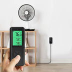 DIGITEN Temperature Controller Wireless Thermostat Outlet Greenhouse Thermostat Wine Cooler Plug-in Temperature Controller Reptile Temperature Control Outlet Remote Control Tempreature Build-in Sensor
