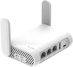 GL.iNet GL-SFT1200 (Opal) Portable WiFi Travel Router, Mini VPN Wireless Router for Fiber Optic Modem, Mobile Internet WiFi Repeater, Dual Band Openwrt Computer Routers, Home/Business/RV/Cruise
