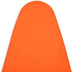 Encasa XO Ironing Board Cover and Pad 42"x14" - 4mm Felt Medium Iron Board Cover with Padding - Heat Resistant, Stain-Safe Dye, Non Slip Elastic Bungee Cord Tightening Iron Table Cover Orange