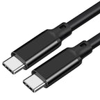 240W USB 3.2 Gen 2X2 Display Monitor Link Data Transfer Video Cable for Lepow Z1 15.6 In, InnoView, ASUS ZenScreen, KYY, Cocopar, Arzopa, AOC, ViewSonic Portable Monitor HDR Outputt Charger Power Cord