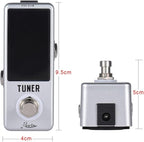 Rowin High Precision Guitar Chromatic Tuner Pedal Ture Bypass