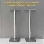 ZGOUO Speaker foor Stand Compatible with Sony BRAVIA Theater Quad Surround Sound System (HT-A9M2), Aluminum, Built-in Power Cord