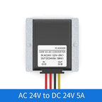24V 5A voltage regulator converter for industrial level use, waterproof and efficient
