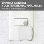 Irfora Mini BT Fingerbot Home Automation Controller APP Control Voice Control Schedule Timer Fingerbot Home Appliances Switch Pusher Smart Controller (BT Gateway Required)