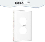 Bvtewkhz Floral Plant Watercolor Flowers Duplex Outlet Decorative Outlet Covers Light Switch Plate Electrical Receptacle Switchplate For Bathroom Kitchen Bedroom