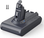 Battery Replacement for Dyson V6, 21.6V 4600mAh Li-ion Battery Compatible with V6 Animal V6 Absolute V6 Motorhead V6 Fluffy SV03 SV04 SV05 SV06 SV07 SV09 DC58 DC59 DC61 DC62 DC72 DC74 Vacuum Cleaner