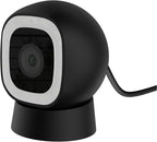 Luna 2K QHD Security Camera Indoor/Outdoor, 2.4GHzWired IP65 WiFi Camera for Home Security, Color Night Vision, Spotlight/Siren, AI Motion Detection, Smart Alerts, App Control (1, Black)