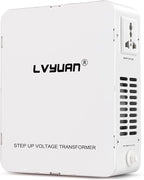 LVYUAN 3000W Watt Voltage Transformer Converter Step Up/Down Converter 110/120 Volt - 220/240 Volt with Circuit Breaker Protection for Euro China Korea Appliances[3 Year Warranty]