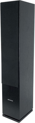 Rockville RockTower 68B Passive Tower Speaker, 8 Ohm, Black, High-Fidelity Sound, Detachable Grille, 3-Way, 6.5", 500W, MDF, Perfect for Home Audio
