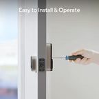 ULTRALOQ 2025 Upgrade Bolt Fingerprint Matter Smart Lock, Fingerprint Keyless Entry Door Lock, Works with Apple Home, Alexa, Google, SmartThings, IFTTT, Built in Matter Over Thread, BHMA Grade AAA