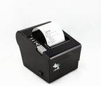 EOM-POS Heavy Duty Cash Register Drawer + Thermal Receipt Printer (80mm) + Barcode Scanner (Cordless) [Black] -for Windows Systems Only