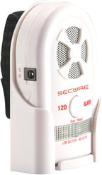 Secure Chair Alarm for Elderly Dementia Patients - 12x12 in Pressure Sensor Pad, 80-120 dB Monitor - Fall Prevention Devices, Monitoring Kit Caregiver Alert, Perfect Complement to Bed Alarm