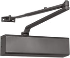 Lawrence Heavy Duty Door Closer Commercial Grade 1 - Adjustable 6-Speed Delayed-Action Door Control with 3 Pistons – Flexible Installation with Included Hardware - Embassy Series LH816