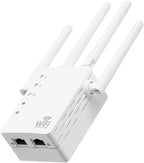 2026 WiFi Extender Signal Booster for Home, 10X Faster New Wireless Long Range Amplifier, Covers up to 13888 sq.ft, WiFi Repeater with Ethernet Port & EasyMesh, Easy Setup