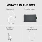 Avantree SoundJet R1 – 25Hr Airplane Bluetooth Adapter for All AirPods (Pro/Max) with Qualcomm Chipset & aptX Adaptive, Wireless Audio Transmitter for Flight Travel, Works with Bose & Other Headphones
