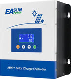 POWLAND 60A MPPT Solar Charge Controller,12V/24V/36V/48V Auto,Max Input 150V LCD Display Regulator Intelligent Charge Controller for Sealed Gel AGM Flooded Lithium Battery