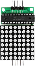 ACEIRMC 4pcs MAX7219 Dot Matrix Display Module Single-Chip Control LED Module DIY Kit for Arduino with 5pin Line