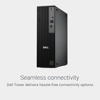 Dell Pro Slim QCS1250 Business Desktop, New OptiPlex Version, Intel Core i7-14700(20 Core, 28 Threads), 32GB DDR5 RAM, 1TB PCIe SSD, Ultra-Quiet Design, Dual 4K Monitor Support, USB-C, Windows 11