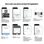 eMylo Smart WiFi Light Switch Wireless Relay Switch Module Remote Control Home Automation Timers Compatible with Alexa Echo Google Home iPhone Android App (1 Pack)