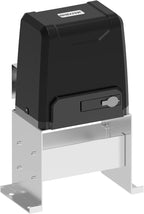 GATEXPERT Sliding Automatic Gate Opener Kit Driveway Security Door Operator Hardware Kit with Two Remotes and Infrared Photocell Sensor for Slide Gates up to 40 feet Long (for Gates up to 2200lbs)