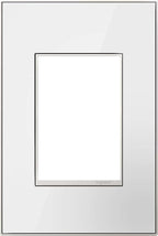 Legrand adorne 1-Gang + Wall Plate (1, Mirror White on White)