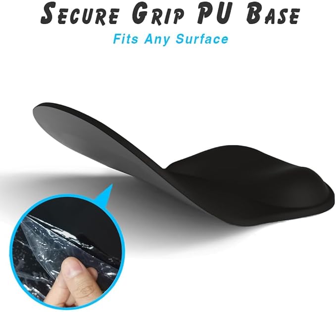 ErgoComfort Gel Wrist Rest Mouse Pad-Ergonomic Office Mousepad with Wrist Support-Non-Slip, Design Desk Accessories Mat for Home&Game Decor (08Serene Forest)