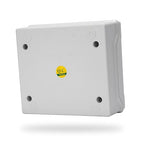 Mollom 9 Way Power Distribution Box with Bus Bars and Din Rail for Miniature Circuit Breaker MCB, Waterproof IP66.Padlock Available for Indoor and Outdoor Use