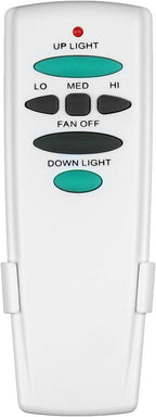 Ceiling Fan Remote Control with Up and Down Light,Replacement for Hampton Bay UC7078T L3H2010FANHD Fan-HD Fan-HD5,3-Speed and Light Dimmer (Remote Only)