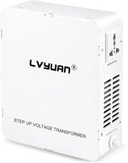 LVYUAN 2000W Voltage Transformer Step Up/Down Converter, 110V/120V to 220V/240V, Circuit Breaker Protection, 3 Year Warranty