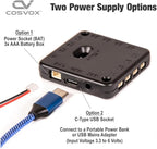 COSVOX Cosplay Sound Effects Module. DIY Audio MP3 Sound Chip with 4 Push Buttons, 8MB Memory. Add Sound Effects or Music to Your Cosplay Costume Accessories, Crafts, Props and Replicas.