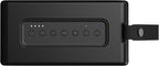 AT&T Essentials Retro 40W Bluetooth Speaker, IPX6 Waterproof, Bluetooth 5.3, LED Light Modes, Bass & Treble Control, 12H Battery, USB-C Charging, Outdoor & Indoor Use, Home Audio System - Black