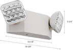 Lithonia Lighting EU2 LED 2-Light White LED Emergency Fixture with 90 Minute Back Up