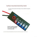 Compact 5S 18 5V 21V Battery Level Indicator with Ternary Lithium Display for Real Time Charge Monitoring on Lithium and Batteries
